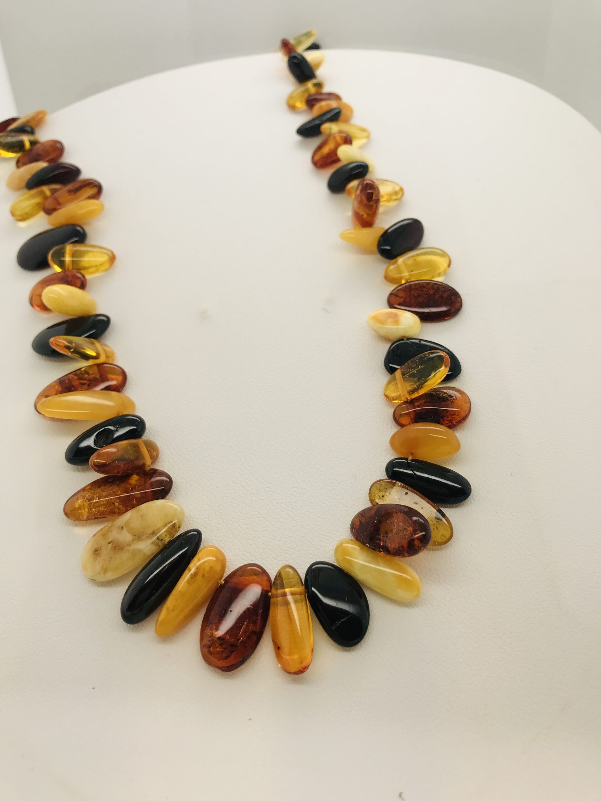 Baltic Amber Pebble beads - Krikis Jewelers